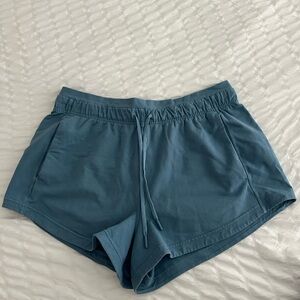Lululemon 3” Inner Glow Shorts - dusty blue
